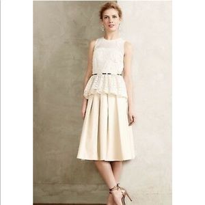 Floreat Lace Peplum Tank